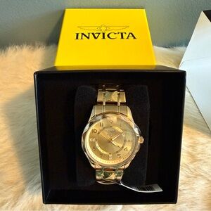 Invicta Men’s Gold Stainless Specialty Watch